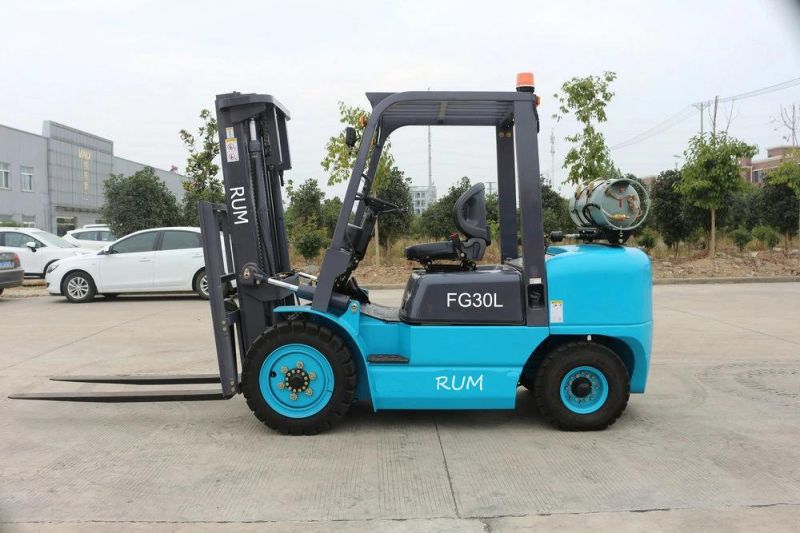 3 Ton LPG Forklift Truck with Japanese Engine