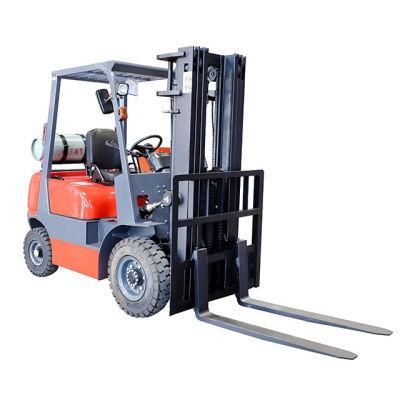 Custom Forklifts 2.5 Ton LPG Gas Forklift Propane 2500kg for Material Handling