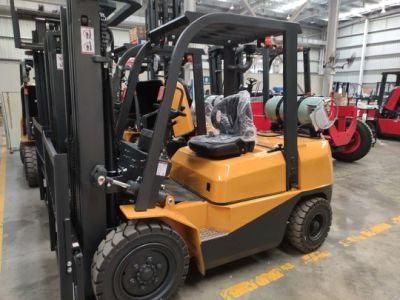 3.5 Ton Mini Counter Balance LPG/Gas/Gasoline Forklift Nissan K25 Forklift