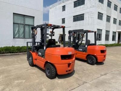 High Quality 4ton Loading Capacity Diesel Power Forklift with A/C (CPCD40)