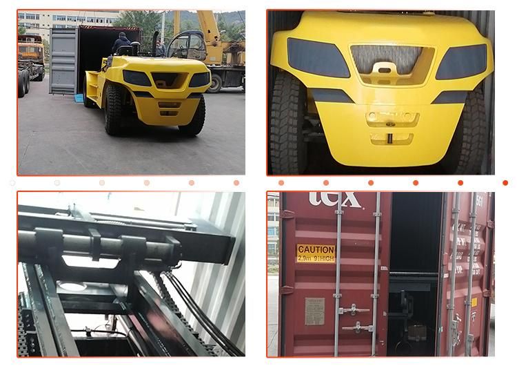 Tder Container Lifting 12 Ton 13 Ton 15 Ton 16 Ton Diesel Forklift Heavy Duty Forklift Diesel Forklift Trucks