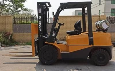 Optional Attachment 3.5 Ton LPG/Gas/Gasoline/Petrol Forklift with Original Nissan K25 Engine