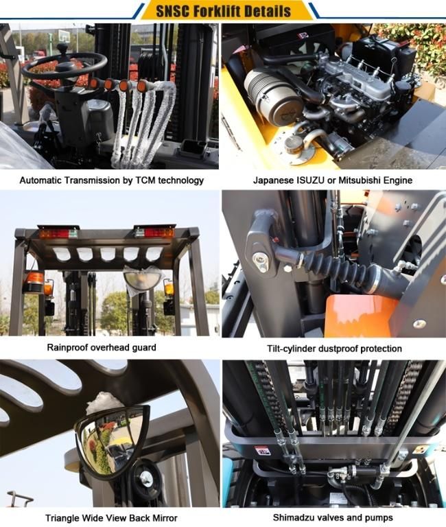 Snsc Montacargas 2.5 Tonne Diesel 4X2 Forklift