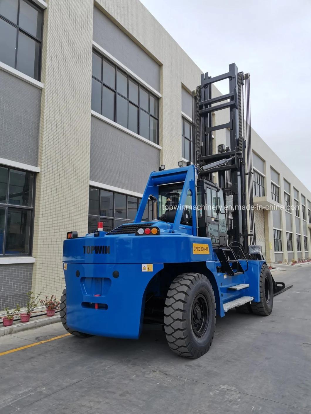 10t Heavy Diesel Forklift with Side Shift