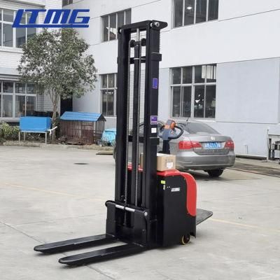 Battery AC Motor Ltmg China 9m Electrical Electric Pallet Stacker