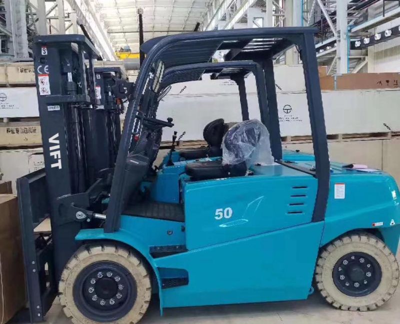 Ce Approved 4.5 Ton 5 Ton 6 Ton Electric Battery Forklift for Sale