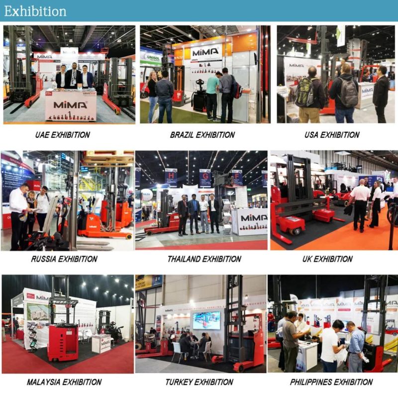 China Factory 2t 2.5t 3t 4t 6t Electric Pallet Truck with Li Ion Battery