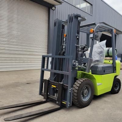 Factory Price Lift Truck 2.5 Ton Weight Japanese Engine Nissan K25 Manufactures LPG Forklift Trucks