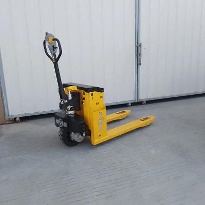 48V Motor Big Rubber Tire 3 Tons Trolley Pallet Truck