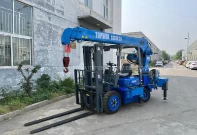 3ton Telehandler Telescopic Forklift Crane for Sale