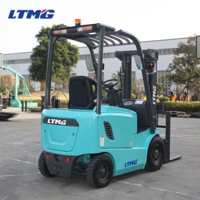 Ltmg 1.5 Ton Electric Forklift in Forklift Use in Warehouse