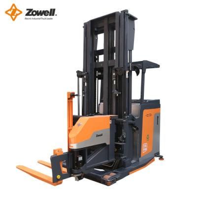 AC Motor 1t - 5t Very Narrow Aisle Truck Vna Fork Lift