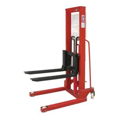 Cheap Price 1.5t Hand Stacker with Lifting Height 1.6m