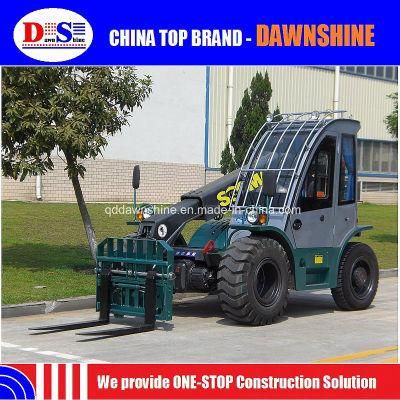 Hnt30-4 Four-Wheel Drive 3 Tons Mini Telehandler Telescopic