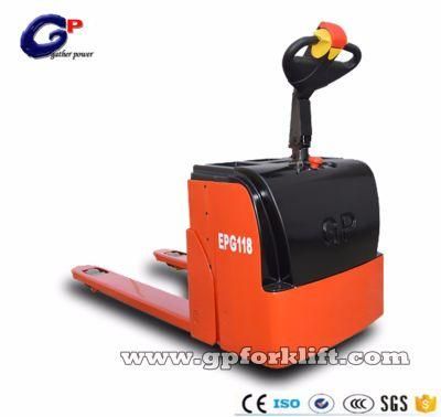 1.8 Ton Full Electric Walkie Type Pallet Truck with Low Price