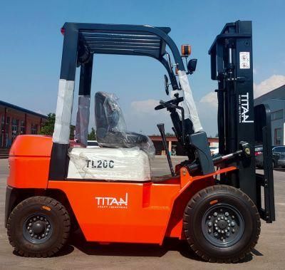 CE ISO SGS OEM Manufacturer Titanhi 2t Diesel Forklifts Get More Stength And Reliable