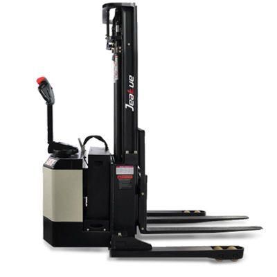 Electric Stacker 1.5ton Stand Drive Hydraulic Full Electric Pallet Stacker Electric Forklift