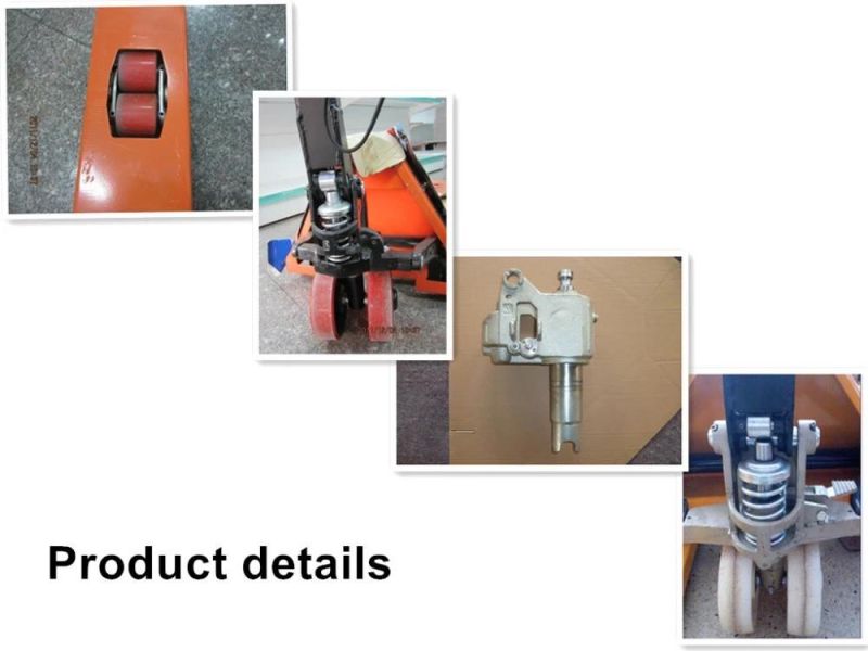 1500 Kg Metal Hand Jack Hydraulic Manual Pallet Truck