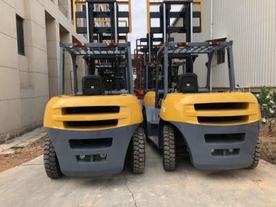 Factory Price 7 Ton Diesel Forklift Truck with Optional Attachment