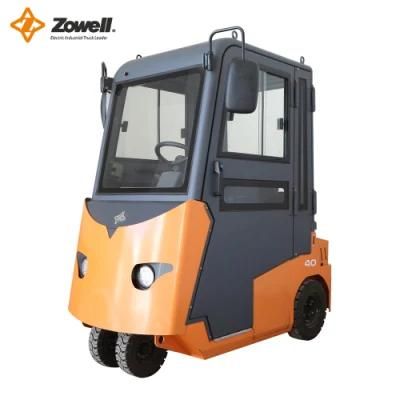 Zowell Sitting Type Operation Battery Forklift Tractor Electric Tugger Xt40