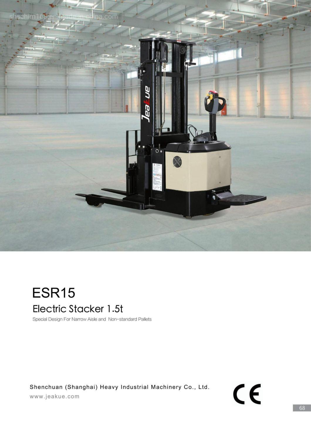 Fork Reach 1500 Kg Lead Acid Battery Stacker