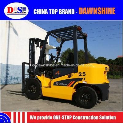 Chinese Mini Diesel Forklift Price India 2.5 Ton Liugong Cpcd25