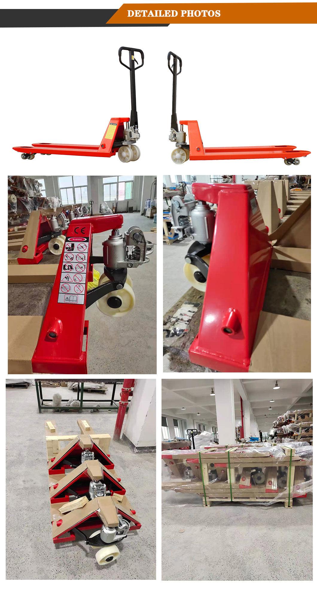 Warehouse Material Handling 2 Ton Mini Pallet Fork Hand Trucks
