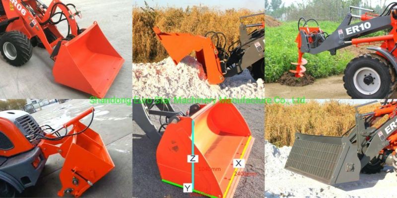 3t Ez936 Wheel Loader Multi Functional Ec Mini Small Approved China Construction Medium Bucket Machinery Compact Backhoe Excavator Front End Loader