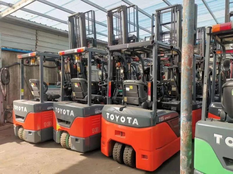 Used Forklift 2t Toyota Fb20 Electric Forklift Gantry Height 3m 4m Japan Original Import Full Exchange