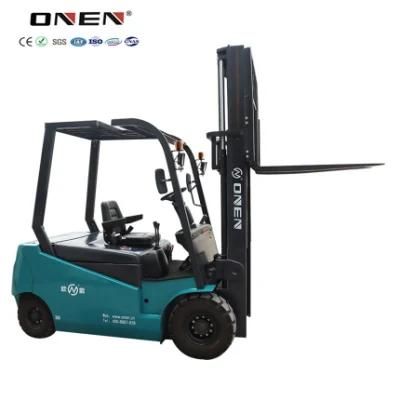 Environmental Protection Brand 2000-3500kg Four Wheel Countbalance Electric Forklift Truck