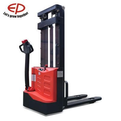 1.0t Mini Economic Walkie Full Electric Stacker (ES10-10ES)