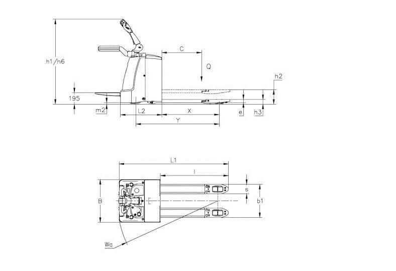 1000kg-5000kg Electric Pallet Truck with CE and ISO14001/9001