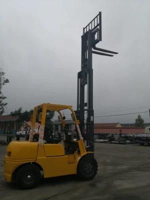 Forload 4 Wheel 3tons Diesel Boom Forklift Truck