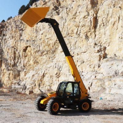 Yanmar/Cummins Engine Welift 3ton 4X4 Telehandler Forklift Truck Loader Four Wheel Steering