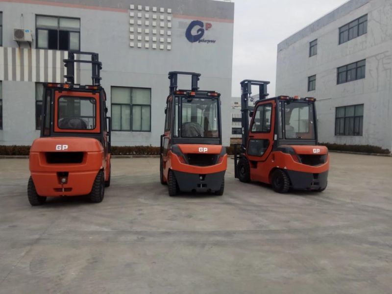 China Forklift Gp Brand High Quality 3.5ton Lift Height 3m 4m 5m 6m Diesel Forklift Truck