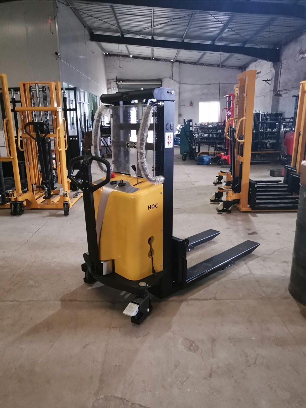 Forklift Push Pull Stackers 1t/1.5t Load Small Electric Pallet Stacker