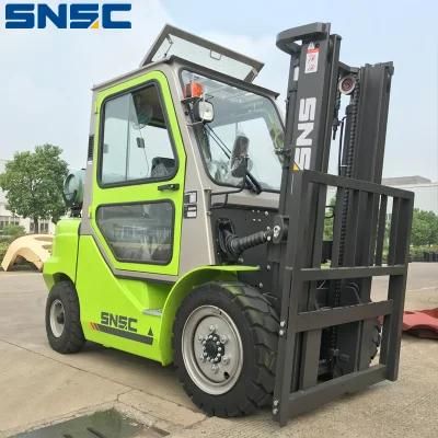 3ton LPG Forklift Trucks with Japan Nissan Engine Warehouse Forklift