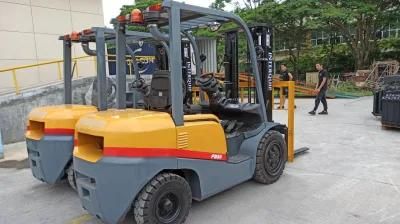 Mini 3 Ton Diesel Forklift with Isuzu C240 Engine