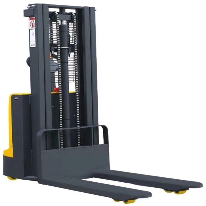 1.5t 3m Hydraulic Full Electric Powered Walkie Pedestrian Pallet Stacker Electric Stacking Vehicles