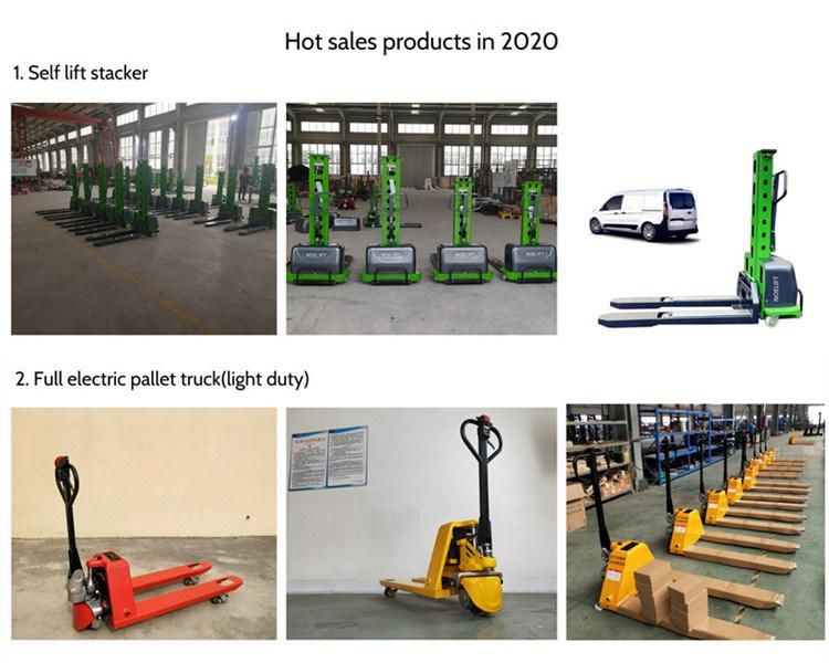 2tons Aircraft Baggage Towing Electric Tugger Tow Truck with Side Slide Battery