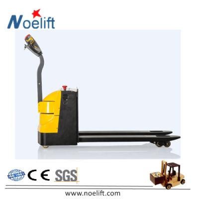 Walk-Behind Electric Pallet Truck 1500kg Loading Unloading