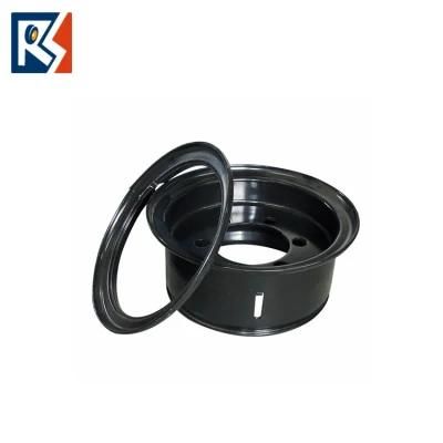 2-Piece Industrial Steel Forklift Wheel Rim 8.00V-15