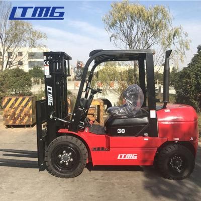 Ltmg Brand 3 Ton Automatic Diesel Forklift with Japanese Engine