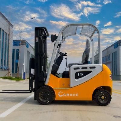 1ton 1.5ton 2tons 3tons China Manufacturer Automatic Container All Battery Electric Forklift