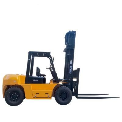 Made in China 8 Ton Diesel Forklift Price with Cabin