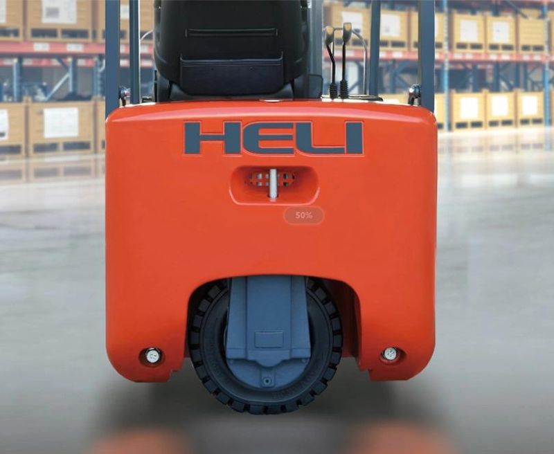 Heli Electric 3 Wheel Forklift with Li-Battery & CE