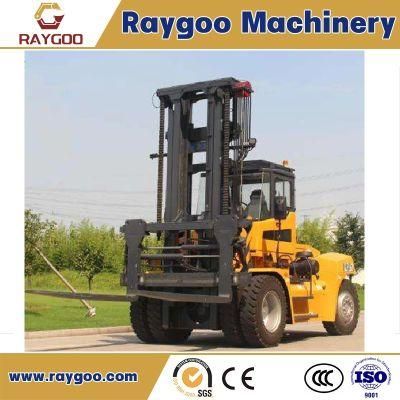 Chinese Diesel Forklift 10ton with Cummins Qsb4.5 Engine Strong Power for Port Logistics