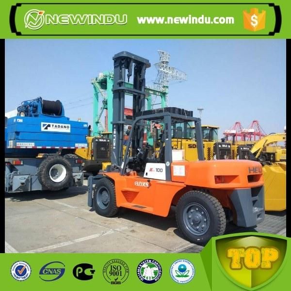Container Forklift 10 Ton Heli Cpcd100 Forklift Truck Positioner Side Shifter Price