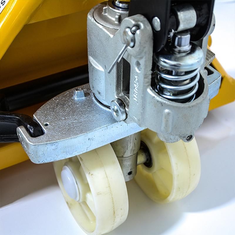 Material Handling Equipments 3ton Hand Hydraulic Pallet Jacks with PU / Nylon / Rubber Wheel