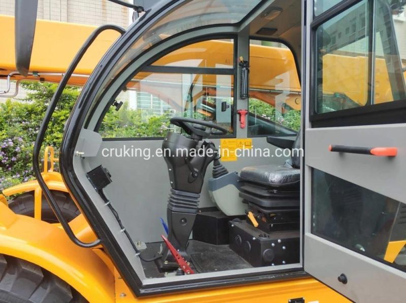 4X4 Wheels Telescopic Forklift Rough Terrain Mini Telehandler